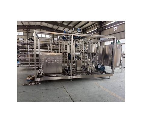 입수 온도 20-30°C 농축 과일 퓨레 튜브 튜브 살균기 2500 KG