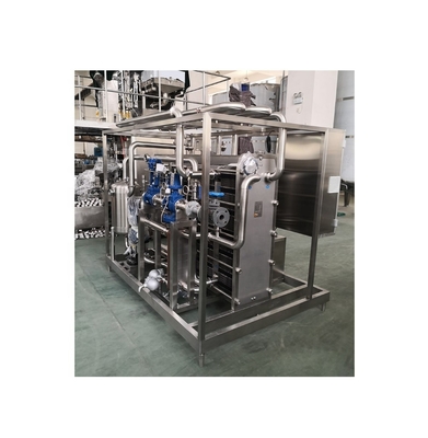 220V/380V/415V/440V/480V 시간당 500 리터 식품 음료용 우유 접시 살균기