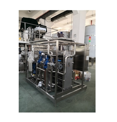 220V/380V/415V/440V/480V 시간당 500 리터 식품 음료용 우유 접시 살균기