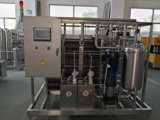 220V/380V/415V/440V/480V 시간당 500 리터 식품 음료용 우유 접시 살균기