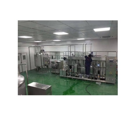 PLC 소아 우유 생산 기계 스테인리스 스틸 304/316L로 맛있는 우유 가공 라인