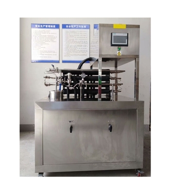 SUS304/SUS316 LAB SCALE UHT 과일 정제용 살균기 시스템 압력 8 바