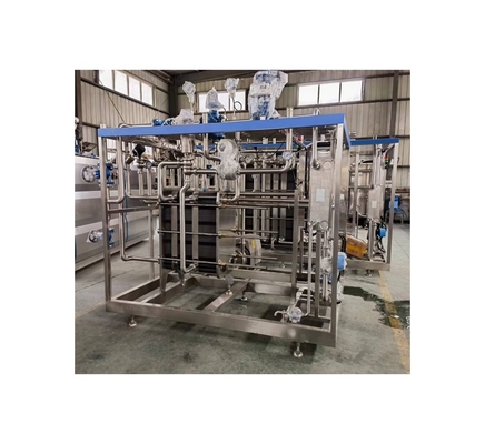 농장 요거트 살균기 플릿 타입 우유 살균기 고 용량 500L-5000L/H