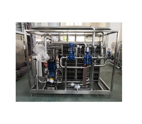 농장 요거트 살균기 플릿 타입 우유 살균기 고 용량 500L-5000L/H