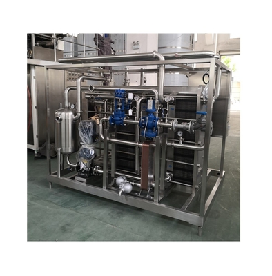 농장 요거트 살균기 플릿 타입 우유 살균기 고 용량 500L-5000L/H