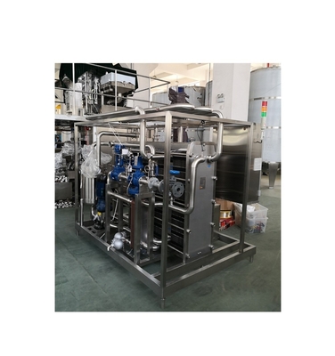 사용자 정의 가능한 15-30s Sterilization Time Plate Egg Pulp 3.5KW를 위한 우유 살균기