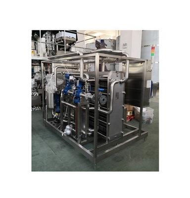 사용자 정의 가능한 15-30s Sterilization Time Plate Egg Pulp 3.5KW를 위한 우유 살균기