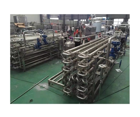 우유 가공용 시럽 살균 장비 220V/380V/415V/440V 전압