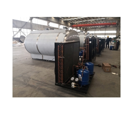 100-3000리터 우유 냉각 탱크와 3.5KW 전력으로 우유 제품을 신선하게 유지하십시오.