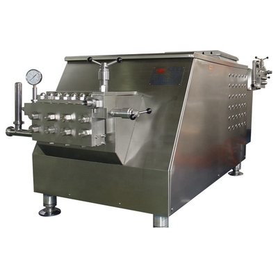요거트 생산 라인을 위한 4000L/H 40mpa 우유 고압 호모게니저