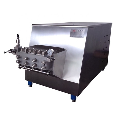요거트 생산 라인을 위한 4000L/H 40mpa 우유 고압 호모게니저