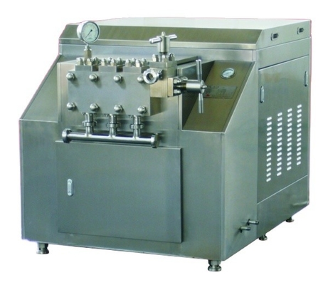 37KW 모터 파워 우유 가공용 고압 호모게니저 기계 종류 5000L/H 25mpa