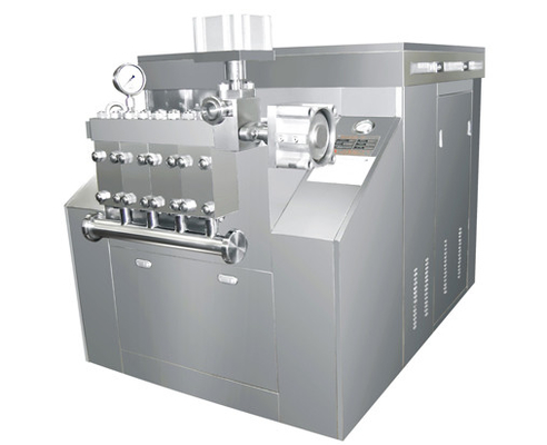37KW 모터 파워 우유 가공용 고압 호모게니저 기계 종류 5000L/H 25mpa
