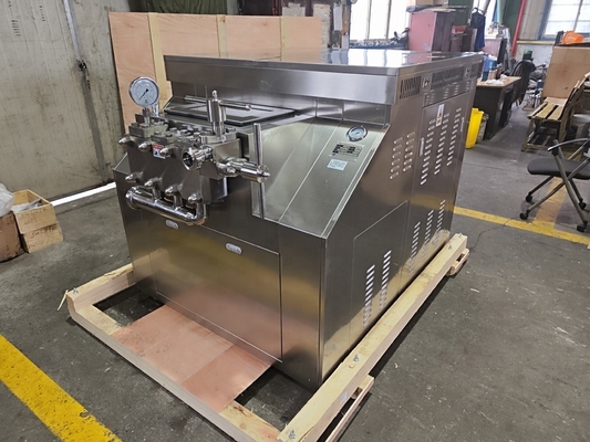 37KW 우유 가공 라인 고압 지방 동화 기계 가공 종류 우유