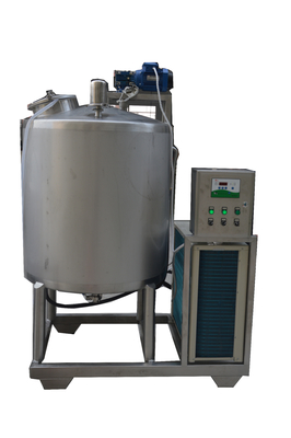 가공 200L 스테인레스 스틸 우유 냉각 탱크 5.5KW 전력
