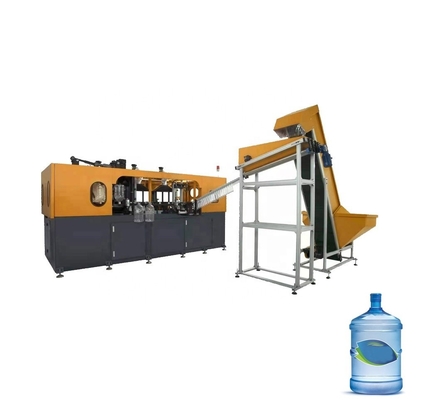 4300 KG 완전 자동 2 홀리 PET 병 불기 10L ~ 20L 병
