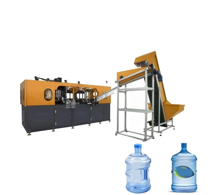 4300 KG 완전 자동 2 홀리 PET 병 불기 10L ~ 20L 병
