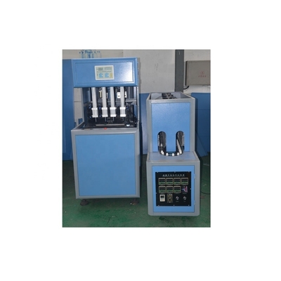 470mm Max.Bottle Height Semi Auto 4 캐비티 PET 병 스트레치 블로 폼 머신