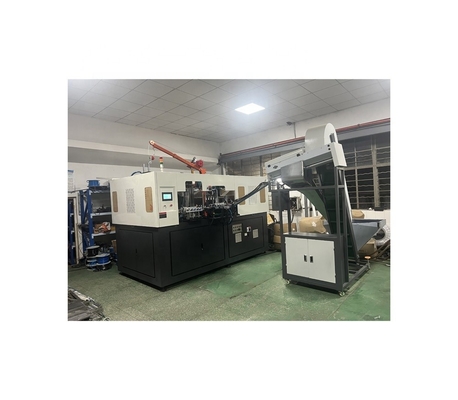 80kN 클램핑 힘 40kW 전력 완전 자동 6 홀리 600ml 병 불형 기계