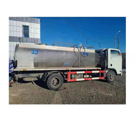 220V/380V/440V 전압 SUS304/316L 고객 요구 사항에 대한 우유 운송 탱크 트럭