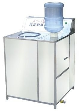 물 충전 SUS304 스테인리스 스틸 반 자동 5 갤론 병 세척기