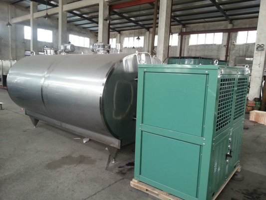 1250 KG SUS304/316L 스테인리스 스틸 5000L / H 우유 냉장고 유제품에 이상적입니다