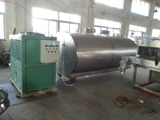 1250 KG SUS304/316L 스테인리스 스틸 5000L / H 우유 냉장고 유제품에 이상적입니다